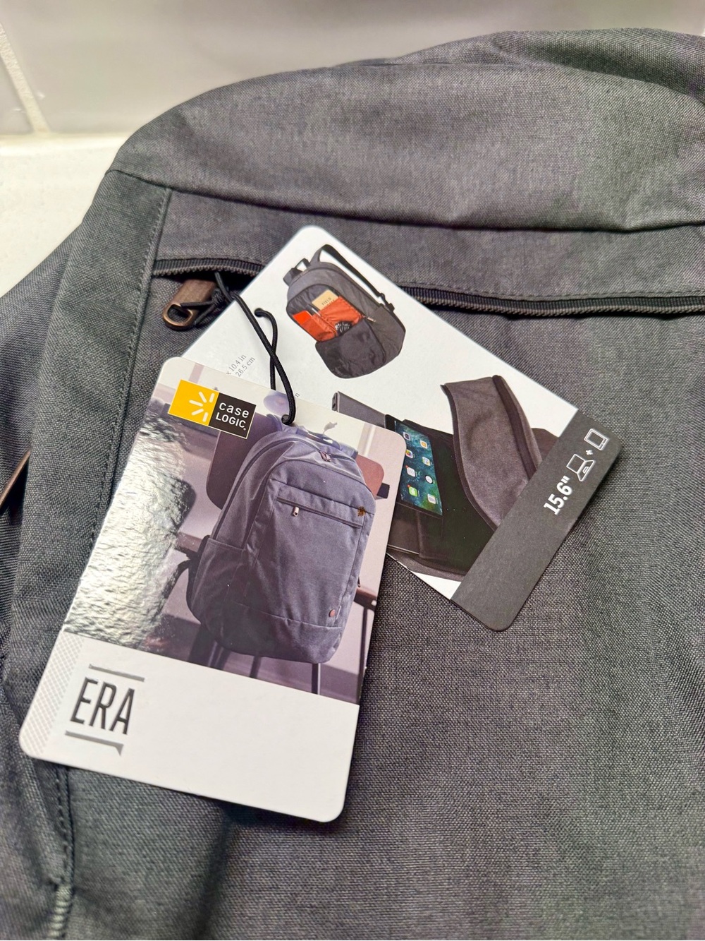 Case Logic Black Computer Commuter Backpack - Picture 3 of 6